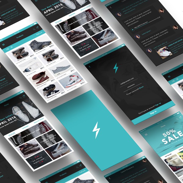 App concept for SneakerPlug