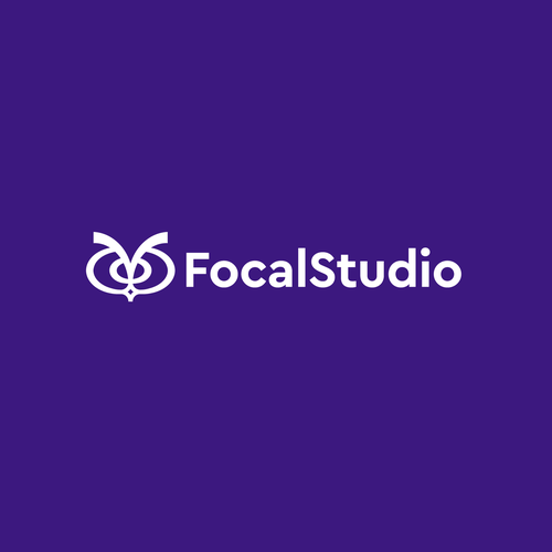 Logo for FocalStudio.AI Design by Roxana.I