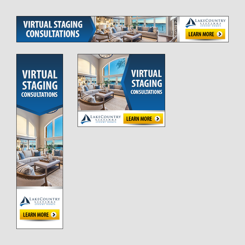 Retargeting Ads Real Estate Brokerage Design by Agent K