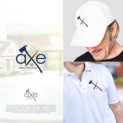 aXe Marketing Group needs a cool and creative logo Design by Dadisigner