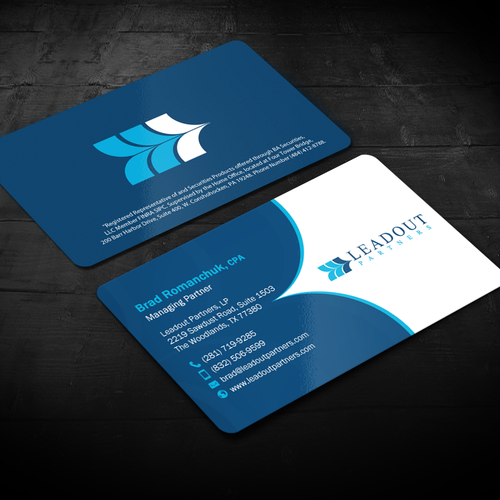 New Business Card Design for Investment Bank | Business card contest