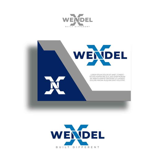 Luxury Logo Design for Wendel X — A Premium Construction Brand Built Different Design by ShiipArt ✅