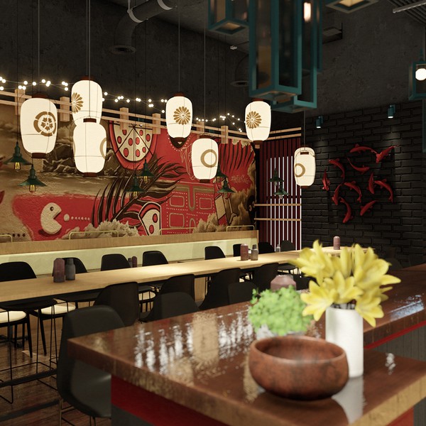 Primo Pizzakaya Interior Design & Visualization