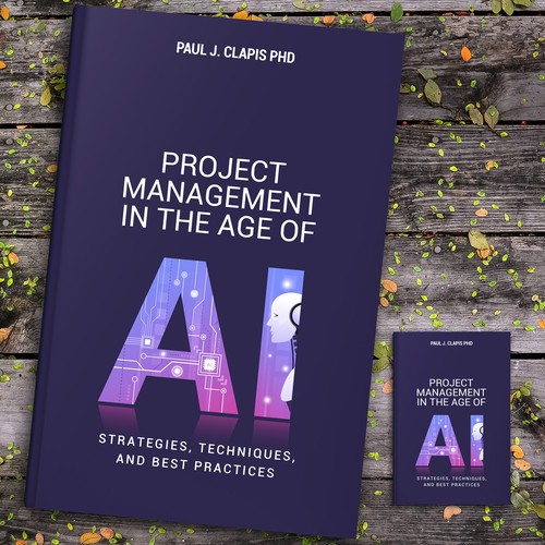 Simple, professional cover for a business book about Artificial Intelligence Design von ~99~