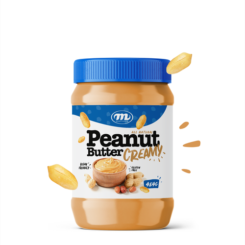 We need a Peanut Butter label that stand out. Design by artiss03