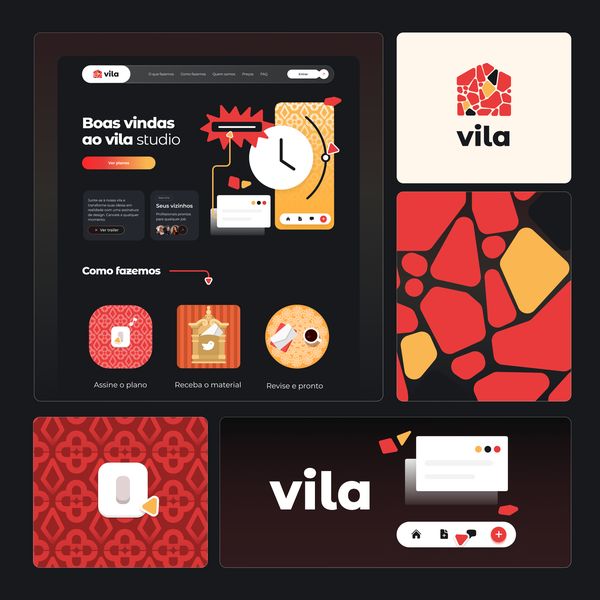 Vila Studio - Identidade visual