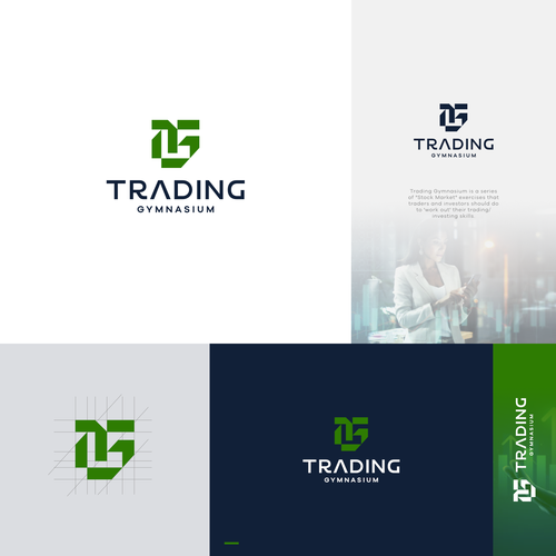 Logo for "Trading Gymnasium" for a stock market company Design by Nine™