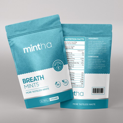 Upscale fresh breath mints pouch-ontwerp door Experiva