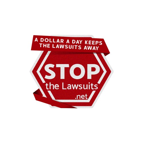 Stop The Lawsuits Design by Hossam Target