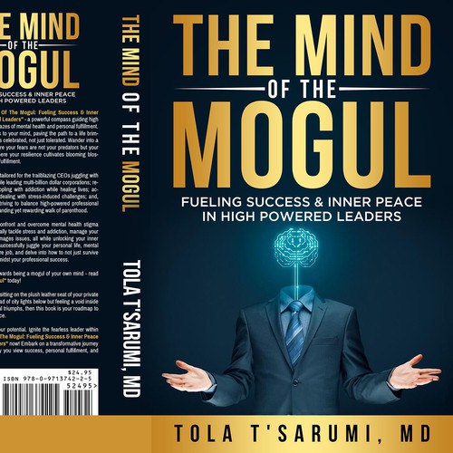 The Mind of the Mogul book cover Design by Bigpoints