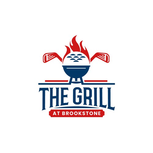 Fun and Modern Golf Course Restaurant Logo Design by 7Overlay