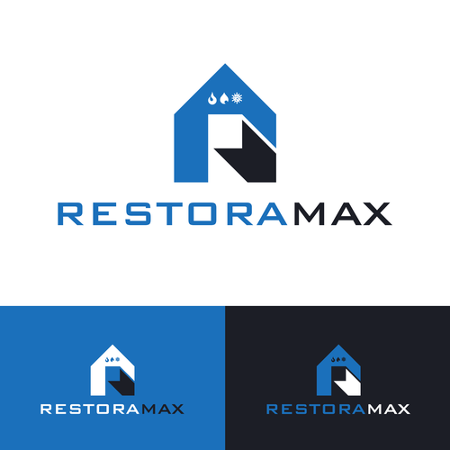 Restoration Company Branding. Design by Stefano Pizzato