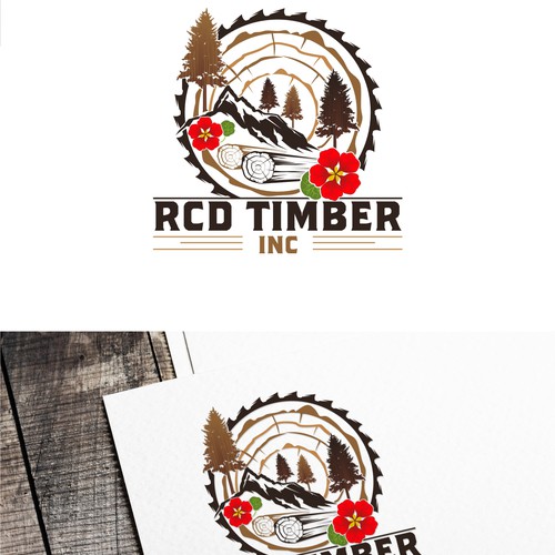 Design di Design a Pacific NW logo for a family oriented logging company di Paradise Dream