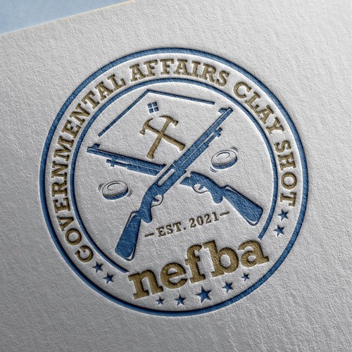 Homebuilders Clay Shoot Logo Design by ElShanum Designs