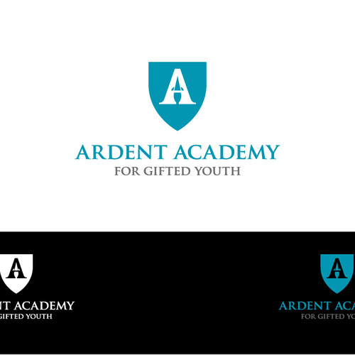 Create a new logo for Ardent Academy, a K-12 STEM education startup (science, technology, engineering and math) Design réalisé par aurelizza