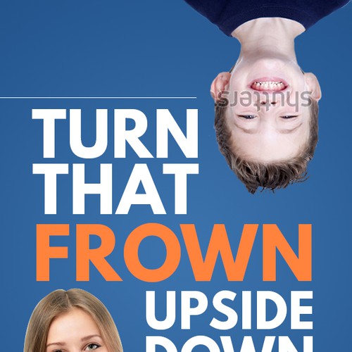 DESIGN AN ATTENTION GRABBING BOOK COVER FOR IMPROVING PEOPLE'S SMILES Design by M E D I A 2