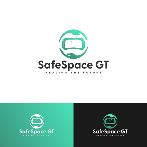 Artistic Expression for Mental Health Innovation: Design the SafeSpace GT Logo-ontwerp door SandyPrm