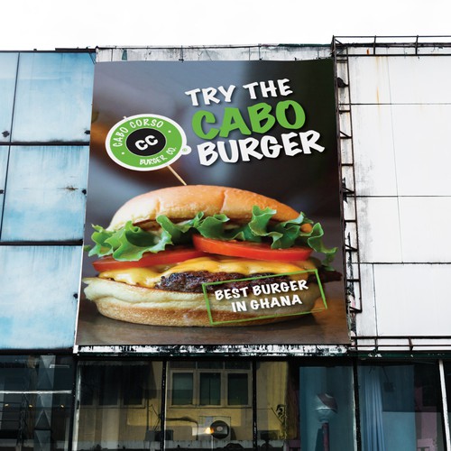 Billboard for Burger Company Design by harles .