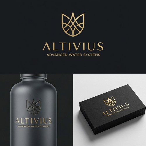"Altivius — not a product, a statement. Design it." winning Logo & brand identity pack