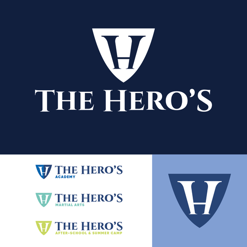 A logo based on the Hero's Journey Design by Romain®