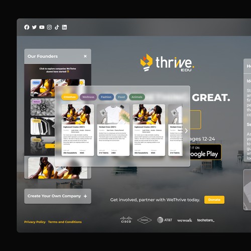 Forbes-listed company needs website for Gen-Z users Design by dien96