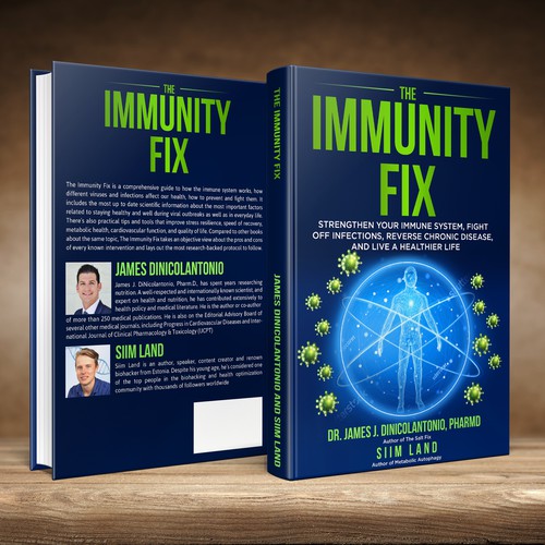 Health Immune System Book Design by studio02