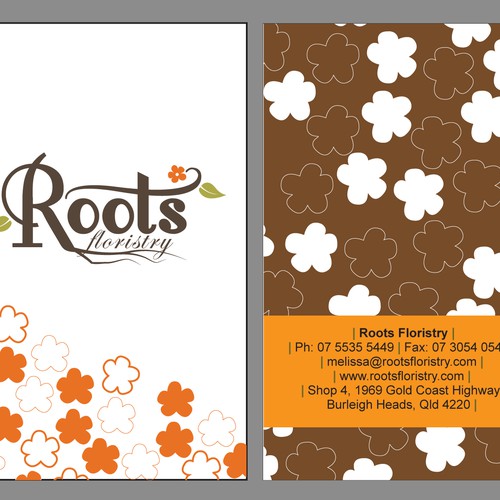 New stationery wanted for Roots Floristry Diseño de Krizzey