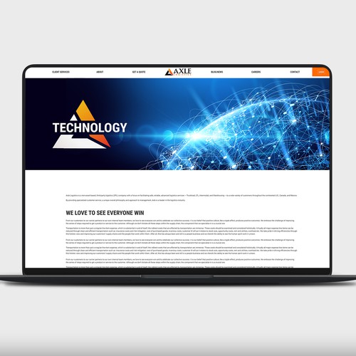 Designs | Axle Logistics Technology Page | Other design contest