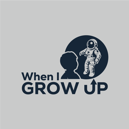 When I Grow Up Logo Design by D'jwara
