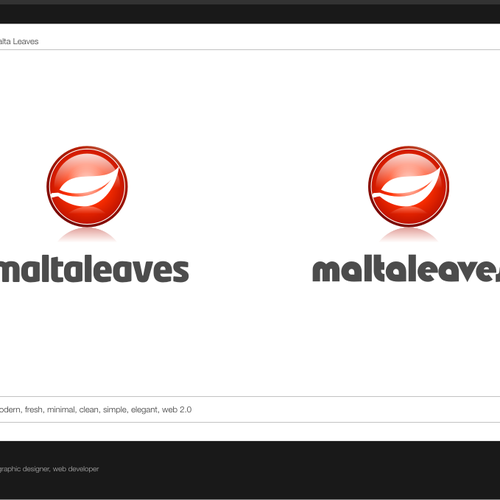 Design di Sleek, modern, fresh, minimal, web 2.0 style logo design  di ibiquo