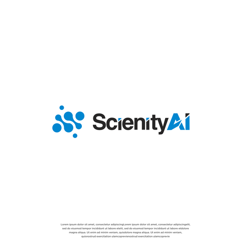 Logo design for the trading AI "Scienity AI" - Modern, clear design for a professional business Design by Alënaillustrator
