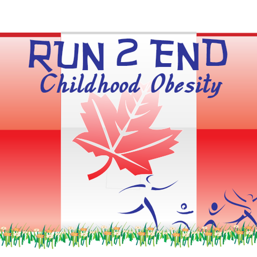 Run 2 End : Childhood Obesity needs a new logo Ontwerp door Danny Kenny