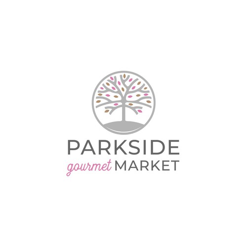 Design modern logo for parkside/parkplace market that incorperates gormet healthy sandwiches, shakes Design by funkyleviz