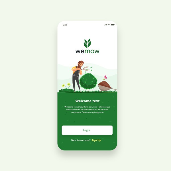App design for WeMow