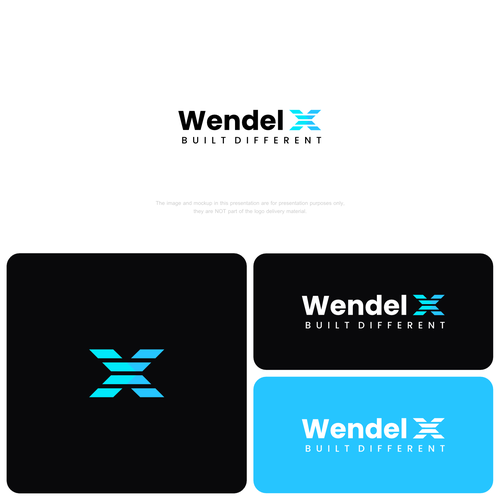 Luxury Logo Design for Wendel X — A Premium Construction Brand Built Different Design by Vektory™