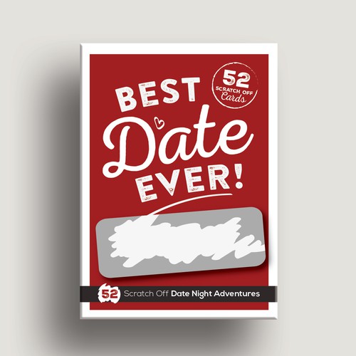 create a fun and eye-catching design for our date night idea box. Design by intanamir