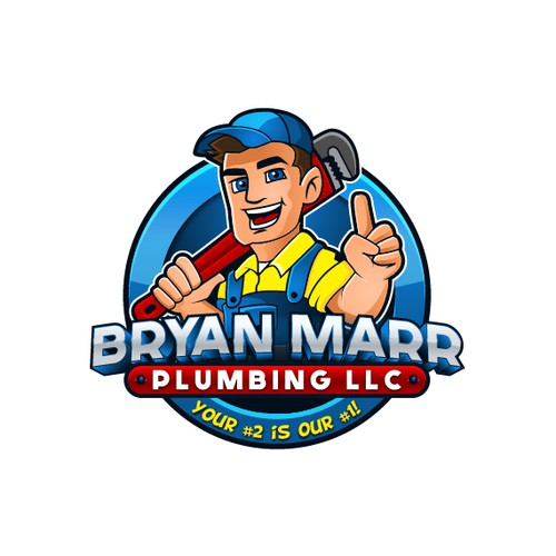 Design Help Bryan Marr Plumbing modernize their current logo por Deezign Depot