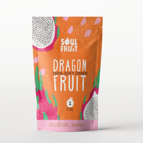 eye-catching packaging design for new health food product Design by AnaHola