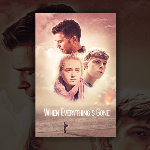 When Everything's Gone Movie Poster Design Design by lidia.puccetti