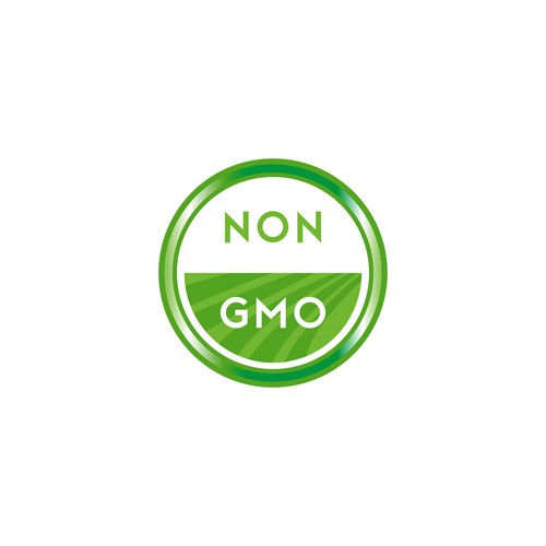 Food Packaging NON-GMO Logo Design by Nishat BD