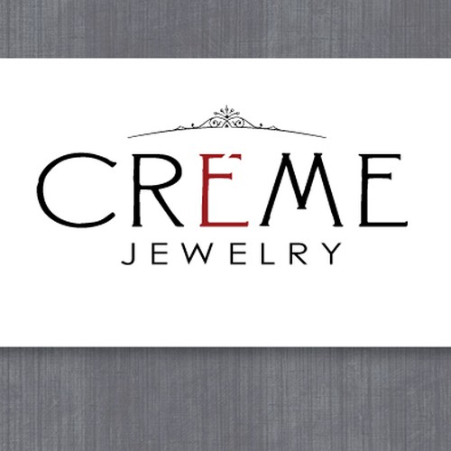 New logo wanted for Créme Jewelry Réalisé par CatchCan Design