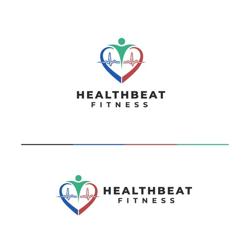 Heart Health and Fitness Logo - A quick easy contest to recreate and tweak a design Design por velo.std