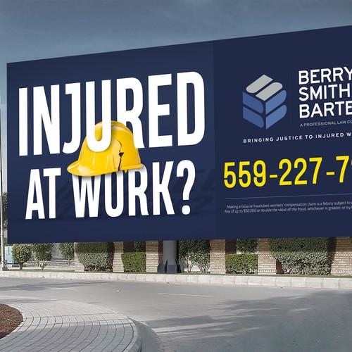 Law Firm Billboard Design by DEZIGNWAY