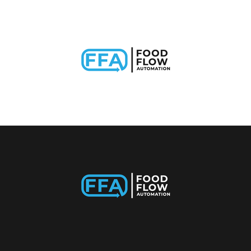 FoodFlow Automation Logo Design by Captainzz