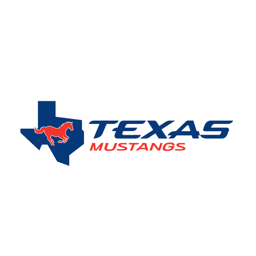 Diseño de Texas Mustangs de rulasic