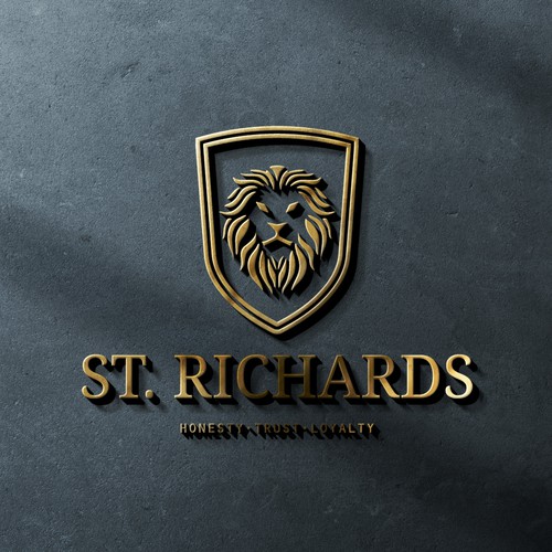 We are challenging you! Can you be the best designer on this Project?  St. Richard Award Design by Pixlpie™