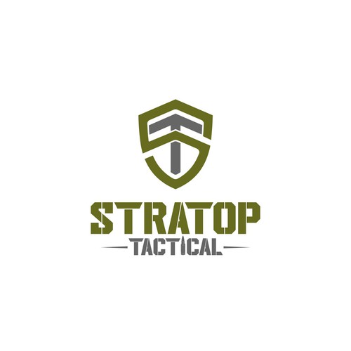 Tactical gun and gear company logo design | StratOp Tactical Design by monstersoc