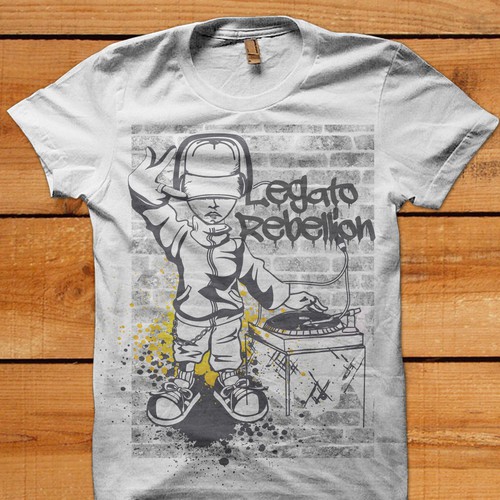 Legato Rebellion needs a new t-shirt design Design por Krash63