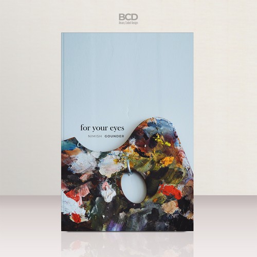 for your eyes- poetry and journal book cover Design by BCD∞