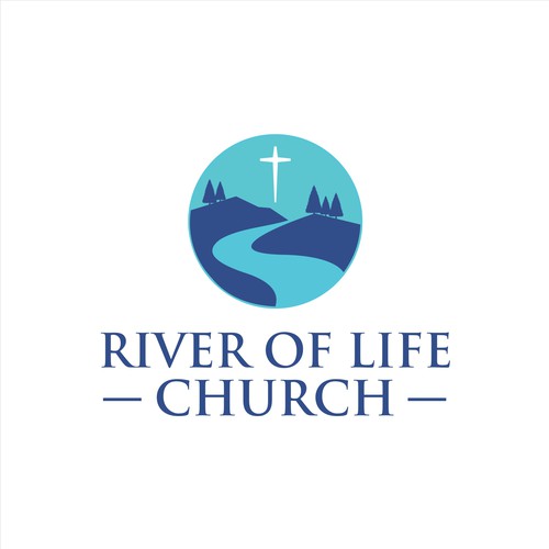 River of Life Church needs a clean, new logo | Logo design contest